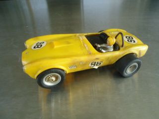Vintage 1960’s Revell 1/32 Shelby Ac Cobra Slot Car As - Is