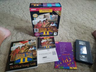 The Oregon Trail Ii 2 Mecc Vintage Pc Game 1995 Retail Big Box Windows 95
