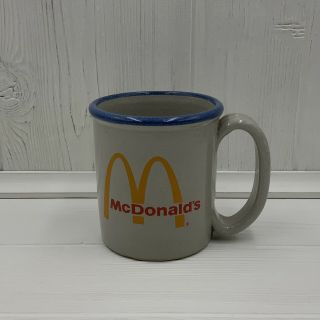 Vintage Red Wing Stoneware McDonald ' s Advertising Coffee Cup Mug 2