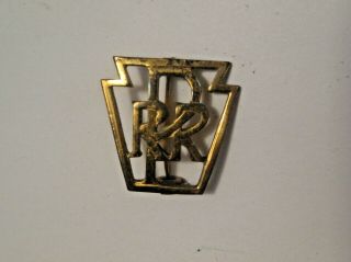 Vintage Pennsylvania Railroad Railway Badge Medal Pin Very Old L@@k