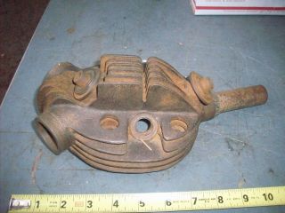 Antique Motorcycle OHV Dual Port Cylinder Head boardtrack racer peashooter 2