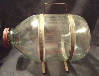 Vintage Antique Mouse Trap With Glass Jar