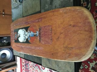 Zorlac Aaron Deeter Monkey Stake Pushead Vintage Skateboard Deck 2
