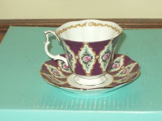 Vintage Royal Albert Tea Cup & Saucer,  Royal Series " Windsor "