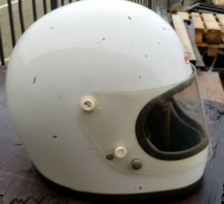 RARE Vintage 1970 BELL Star TOPTEX Motorcycle Helmet Size 7 3