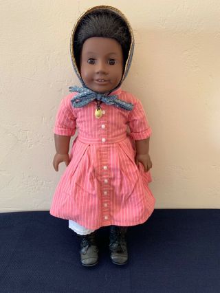 American Girl Addy Doll 1993 18 Inch Doll Pleasant Company In Meet Outfit