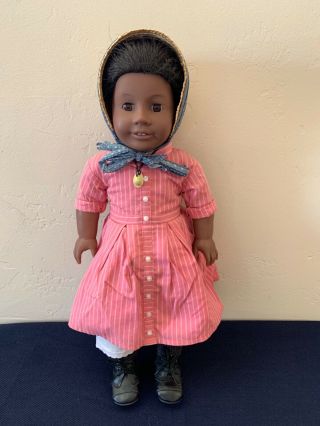 American Girl Addy Doll 1993 18 Inch Doll Pleasant Company in Meet Outfit 2