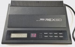 Yamaha Rex50 Digital Multi Effector Vintage Fx Unit Rex 50,  Great
