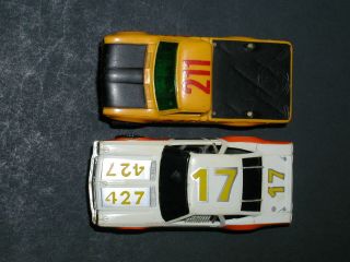 2 Vintage Afx Ho Scale Slot Cars 17 & 211 Project Cars Do Work Read