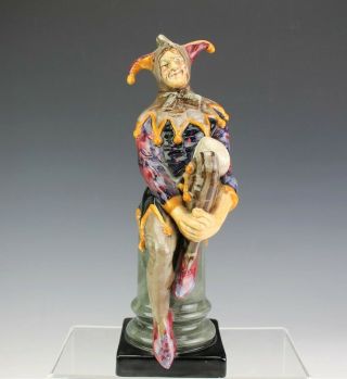 Vintage Royal Doulton England The Jester Clown Hn 2016 Porcelain Figurine Nr Pfp