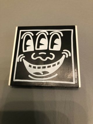 Keith Haring Pop Shop Vintage “safe Sex” Condom Case - 1980s