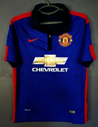 Fc Manchester United 2014/2015 3rd Soccer Football Shirt Jersey Camiseta Size S