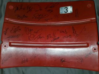 David Ortiz Autographed Signed Seat Back Fenway Park 3 Game Mlb