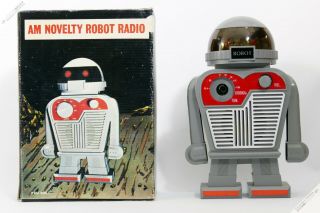 Horikawa Yonezawa Masudaya Tomy Robot Radio Tin Japan Hk Vintage Space Toy