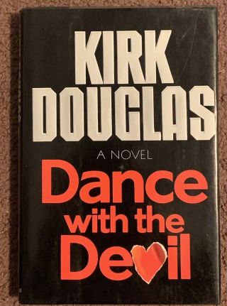 Kirk Douglas Autograph Signed Dance With The Devil Book