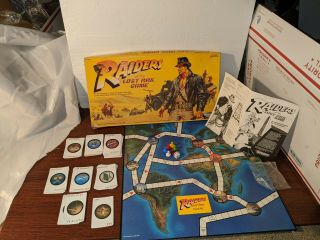 Vintage 1981 Kenner Indiana Jones Raiders Of The Lost Ark Board Game Complete
