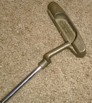Vintage Ping Pal Putter Steel Right 35 In