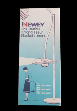 Newey Skirtmarker - Vintage,  Retro Hem Marking Kit - Sewing Supplies - 1970s