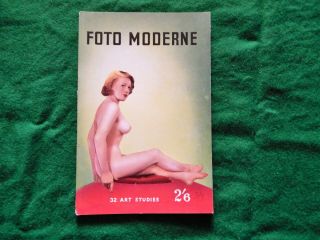 [erotica].  Foto Moderne.  32 Art Studies.  London: Gaywood Press,  1950s.