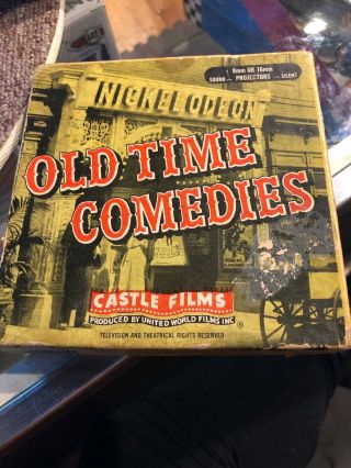 Vintage Castle Films “old Time Comedies” 8mm Home Movie