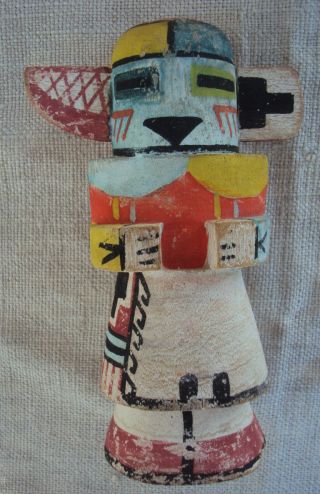 Vintage Hopi Pueblo Kachina Doll Classic 1940 - 60s Style 5 1/4 "