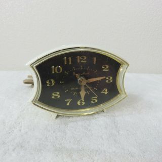 Vtg 1950s General Electric Ge Snooze Alarm Clock Model 7336 Usa Retro Modern