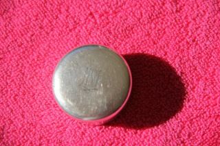 Vintage Tiffany & Co.  Makers Engraved Round Sterling Silver Trinket Box