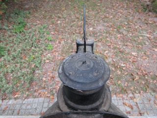 Antique C.  T.  Ham No.  20 Hams Cold Blast Railroad Lantern Kerosene Lamp 2