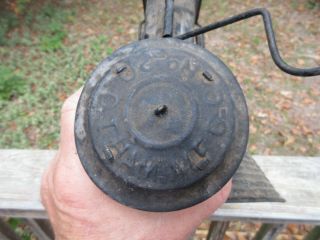 Antique C.  T.  Ham No.  20 Hams Cold Blast Railroad Lantern Kerosene Lamp 3