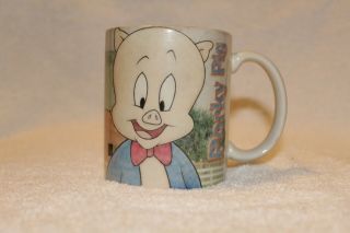 Vintage//looney Tunes Xpres Porky Pig Coffee Mug//exclusive//collectors Item