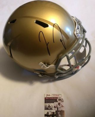 Jaylon Smith Autographed Full Size Notre Dame Fighting Irish Helmet Jsa