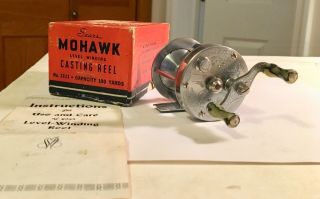 1940 ' s Sears (Bronson) Mohawk Casting Reel No.  3111 And Beauty 2