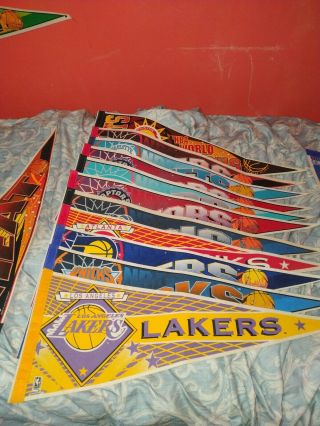Sports Flags Vintage Sports Pennant Flags Nba Mlb College And More
