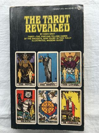 The Tarot Revealed: Modern Guide To Reading Cards By Eden Gray (paperback) - C7