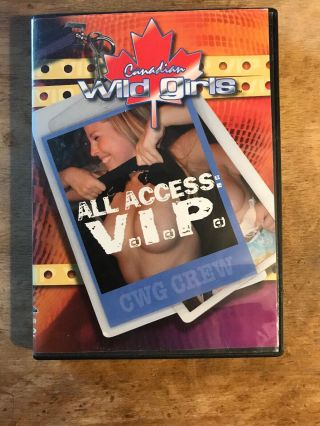 Vintage Dvd Canadian Wild Girls All Access V.  I.  P