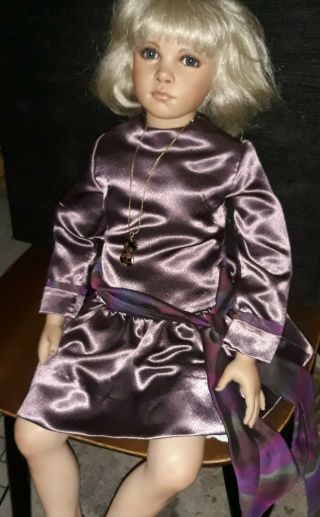Vtg Halloween Prop Haunted Doll Horror Scary Dark Presence