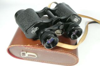 Old Vintage Carl Zeiss Jena Jenoptem 8x30w Binoculars Made In Germany