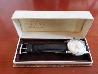 Vintage Omega Seamaster Watch Automatic Bumper Cal 354 With Omega Box.