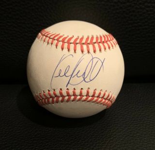 Kirby Puckett Autographed Official Mlb Baseball - Minnesota Twins - Hall Of Fame