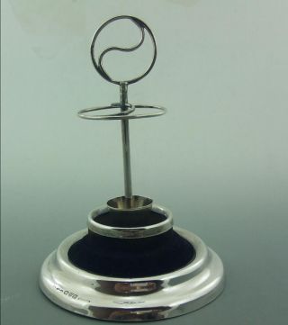 Antique Sampson Mordan Solid Silver Hat Pin Stand