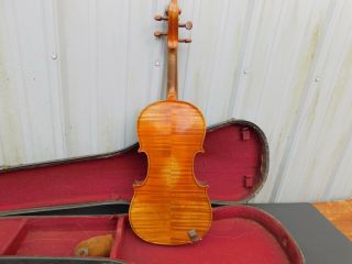 1907 Antique Lyon & Healy Student 3/4 Violin,  Project,  Wood