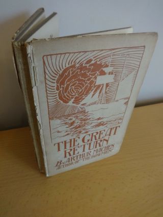 1915 The Great Return By Machen 1st Ed Selection Of 7 Stories Welsh Author @