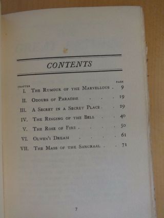 1915 THE GREAT RETURN BY MACHEN 1ST ED SELECTION OF 7 STORIES WELSH AUTHOR @ 3
