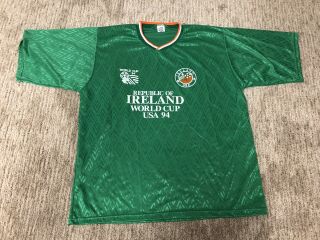 Vintage 1994 Republic Of Ireland World Cup Jersey