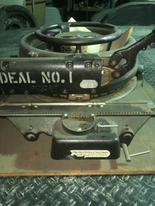 Ideal Stencil Machine No.  1,  Good Antique Vintage