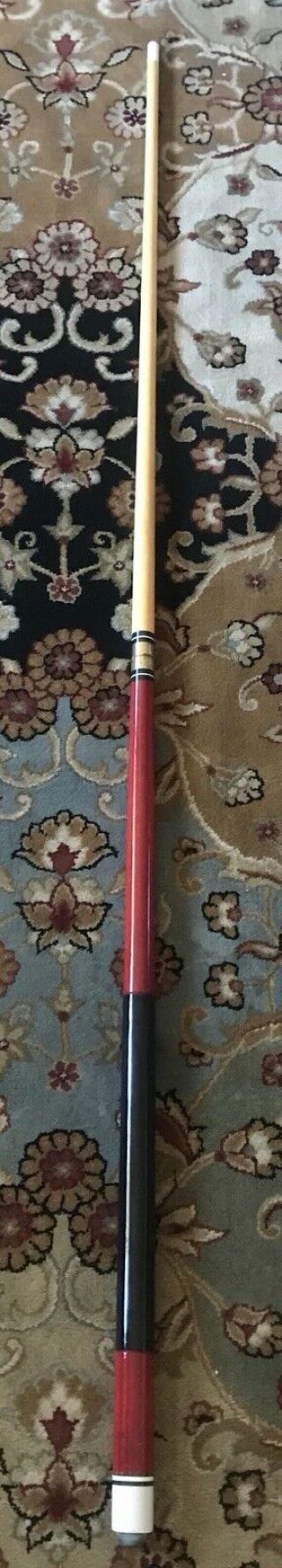 Vintage Victory Pool Cue Stick with Red Felt Lined Case 2