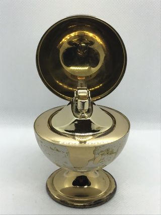 Vintage World Globe Cigarette Table Lighter