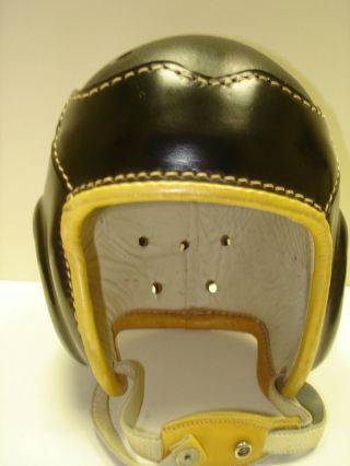 Vintage Web Suspension Football Helmet Size 6 3/4