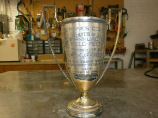 Antique Silver Plated Cup Trophy,  1922,  Bsa