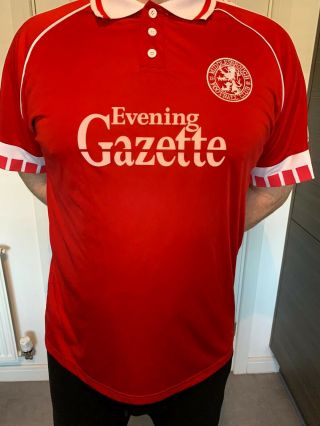 Vintage Middlesbrough Football Shirt.  Size Xl